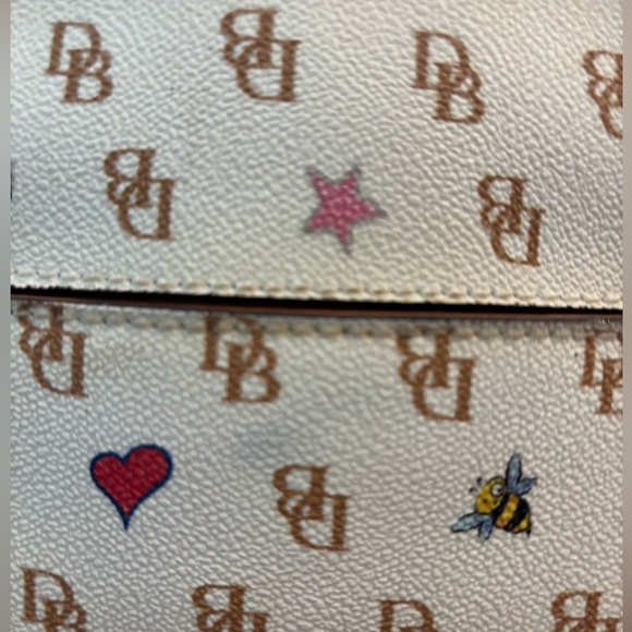Dooney & Bourke Gretta Bees & Hearts Satchel - Picture 9 of 16